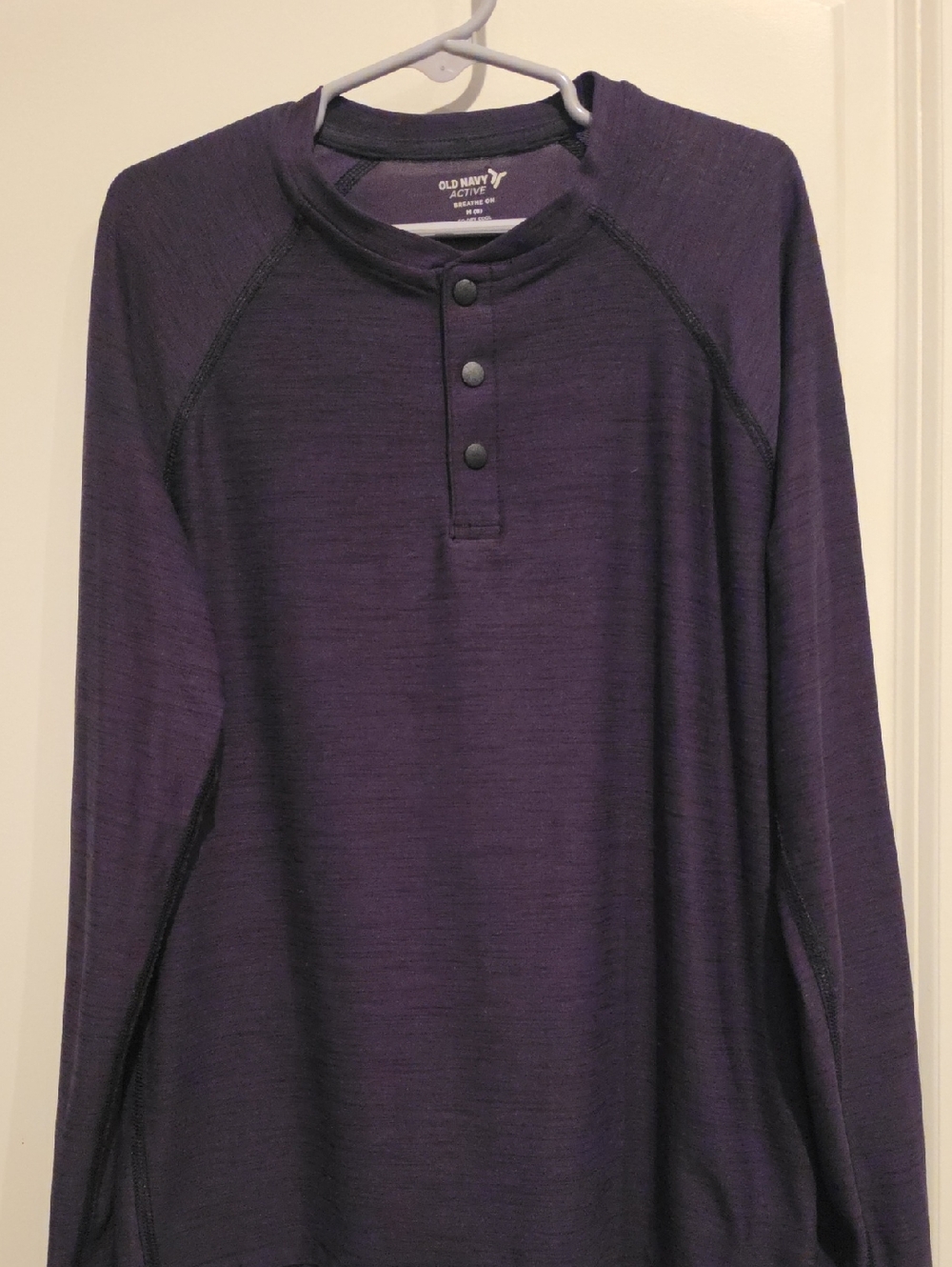 Old Navy Active Dark Grey Breathe On Long Sleeve